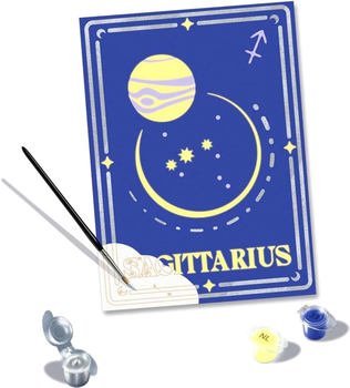 Картина за номерами Ravensburger CreArt Zodiac Sign Sagittarius 18 x 24 см (4005556237418)