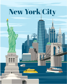 Malowanie po numerach Ravensburger CreArt New York City 24 x 30 cm (4005556236862)