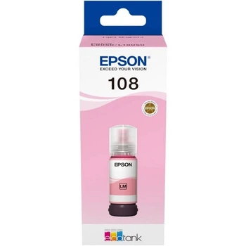 Чорнило Epson 108 Light Magenta (C13T09C64A)