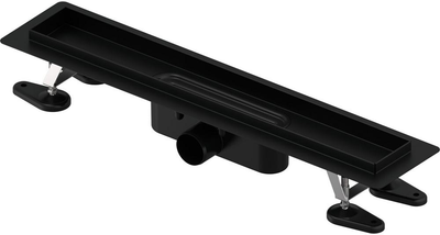 Трап лінійний UPONOR 1136405 Ø50 30/900 мм Aqua Ambient чорний