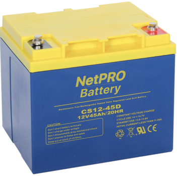 Акумулятор NetPRO CS 12-45D (12V/45Ah)