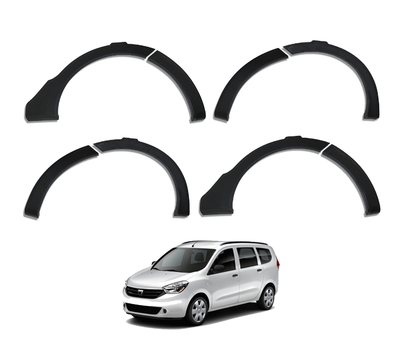 Накладки на арки ABS для Dacia Lodgy 2012+