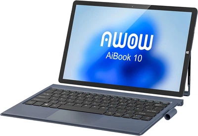 Планшет 10.1" Awow AiBook 10 8/256Gb 4 ядра Windows 11 6500 mAh Черный