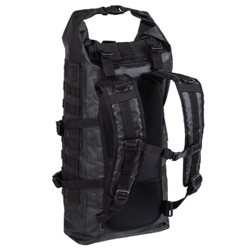 Рюкзак скрутка Sturm Mil-Tec Tactical Backpack Seals Dry-Bag Black Black