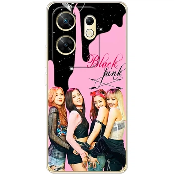 Силиконовый чехол BoxFace Infinix Zero 30 4G Blackpink Star (55851-up2577)