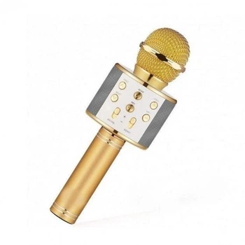 Беспроводной микрофон караоке с колонкой Bluetooth USB Wster WS-858
