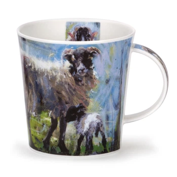 Чашка Dunoon Cair Animals On Canvas Sheep 480 мл (CA-ANIC-SH)