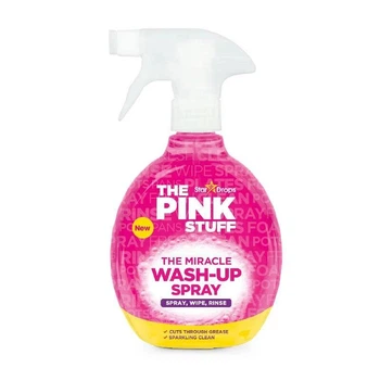 Засіб для миття посуду та чищення всіх поверхонь від жиру The Pink Stuff The Miracle Wash-Up Spray 500мл
