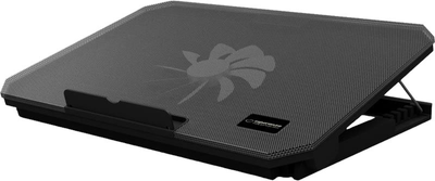 Охолоджувальна підставка для ноутбука Esperanza Samum EA141 max 17" Black (5901299904206)