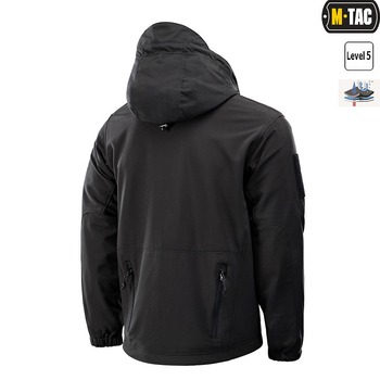 Куртка M-Tac Soft Shell с подстежкой Black 3XL (00-00006431)