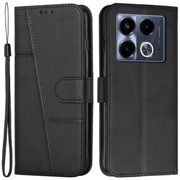 Чехол-книжка с застежкой UniCase Jet Cover для Infinix Note 40 - Black