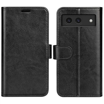 Классический чехол-книжка Deexe Wallet Style для Google Pixel 8A - Black