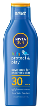 Бальзам для дітей Nivea Sun Kids Protect & Play захисний на сонці SPF 30 200 мл (4005808450237)