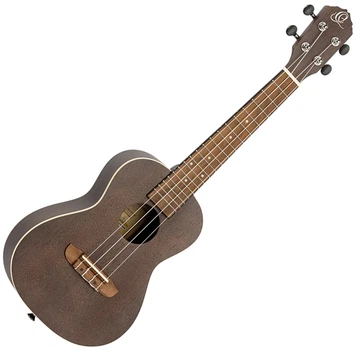 Укулеле Ortega Earth RUCOAL Concert Ukulele Okoume Coal Black (R125109)