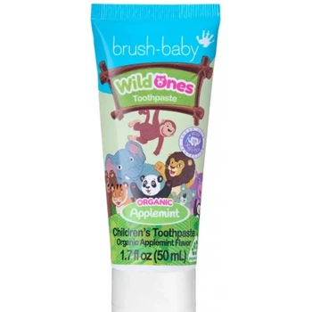Зубна паста дитяча Brush-baby WildOnes Applemint від 3 років 50 мл