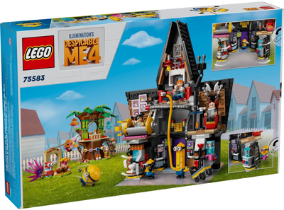 Zestaw klocków Lego Despicable Me Rodzinna rezydencja Gru i minionków 868 elementów (75583)
