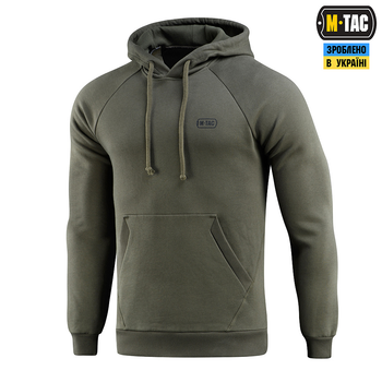 Кофта M-Tac Hoodie Cotton Raglan Hard Army Olive M