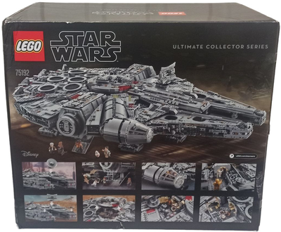 Конструктор LEGO Star Wars Сокіл Тисячоліття 7541 деталь (75192) (955555904166848) - Уцінка