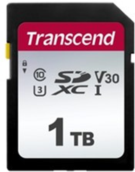 Карта памяти Transcend 300S SDXC 1TB Class 10 UHS-I U3 (TS1TSDC300S)