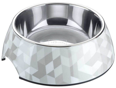 Миска для собак Hunter Bowl Melamin Baku 350 мл Silver (4016739676573)