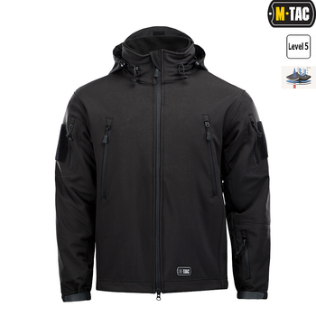 Куртка M-Tac Soft Shell з підстібкою Black XS