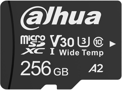 Карта памяти Dahua MicroSD W100 256GB Class 3 (DHI-TF-W100-256GB0)
