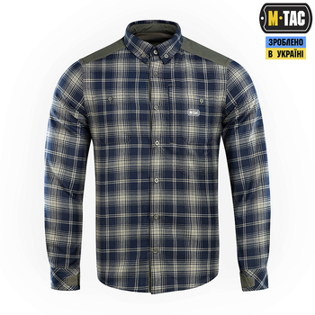 Рубашка M-Tac Redneck Shirt Olive/Navy Blue L/R