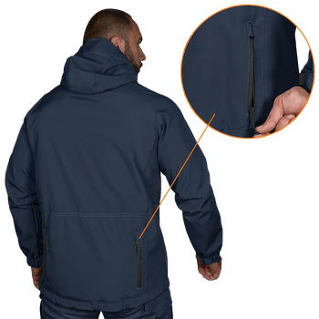 Куртка Stalker SoftShell Темно-синя (7005), XXXXL