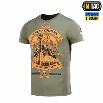 Футболка M-Tac Black Sea Expedition Light Olive 3XL