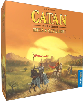 Dodatek do gry planszowej Giochi Uniti The Settlers of Catan Cities and Knights (8058773201379)