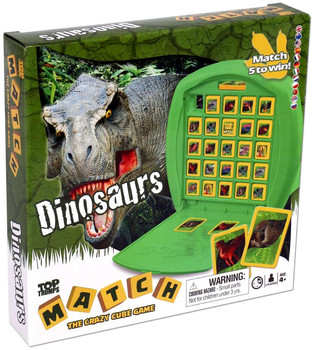 Настільна гра Winning Moves Top Trumps Match Dinosaurs (5036905035804)