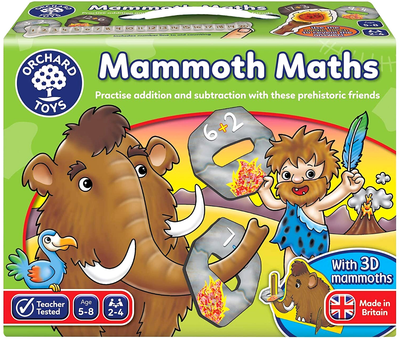 Gra planszowa ORCHARD Mammouth Maths (5011863000910)