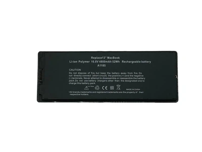 Акумулятор для ноутбука Apple A1185 MacBook 13" A1181 (2006) 10.8V Black 5000mAh OEM