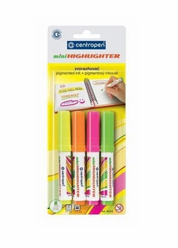 Маркер Fax 8052/04 Набор 4 шт. (блистер) Centropen 8595013633540