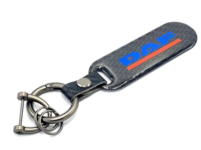Брелок для ключей Carbon с карабином DAF