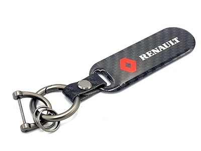 Брелок для ключей Carbon с карабином RENAULT