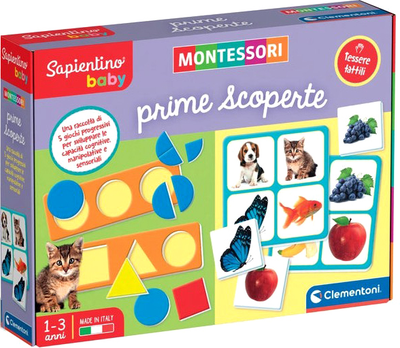 Gra planszowa Clementoni Montessori Baby First Discoveries (8005125164219)