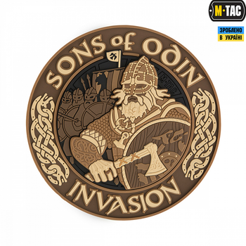 Нашивка M-Tac Sons of Odin 3D PVC Coyote