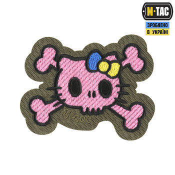 Нашивка M-Tac KITTY (вышивка) Pink/Ranger Green