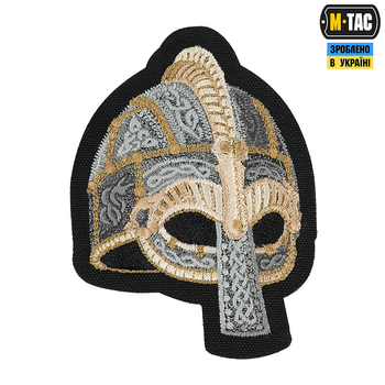 Нашивка M-Tac Viking Helmet (вышивка) Black