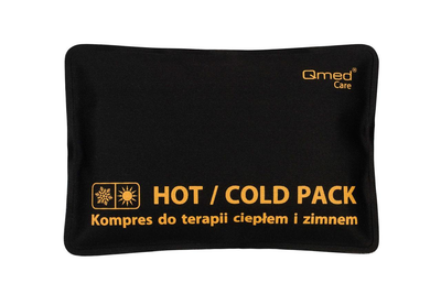 Компресc гелевый для теплой и холодной терапии Qmed Hot Cold Pack 10 см х 15 см