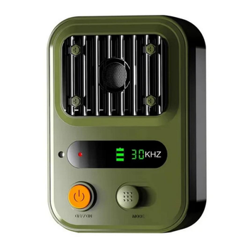 Ультразвуковий безконтактний прилад від гавкоту собак Модель BARKAHOLIC ZX1.0 для Вулиці, Дачі, Будинки. Акумуляторна, USB.