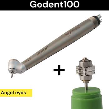 Хірургічний (кут 45°) Angel eyes наконечник +ротор