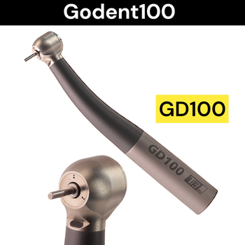 Турбинный ортопедический наконечник со светом GD100 KL3