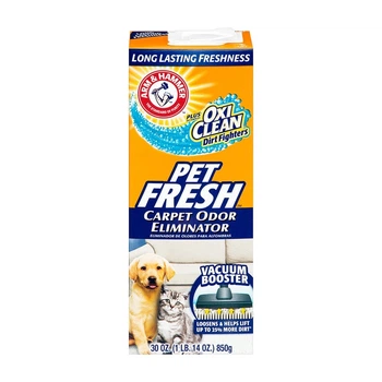 Средство Arm&Hammer Carpet Odor Eliminator Pet Fresh для устранения пятен и запахов от животных на коврах 850 гр
