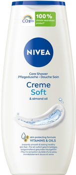 Zestaw dla kobiet Nivea Soft Care Żel pod prysznic 250 ml + Antyperspirant w kulce 50 ml (9005800361123)