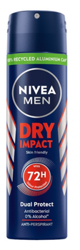 Antyperspirant NIVEA Men Dry Impact 150 ml (4005808728916)