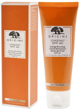 Крем для обличчя Origins GinZing SPF 40 Energy-Boosting Tinted Moisturizer 50 мл (0717334218383)