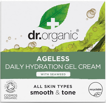 Krem-żel do twarzy na dzień Dr. Organic Seaweed Ageless Daily Hydration Gel 50 ml (5060391847849)