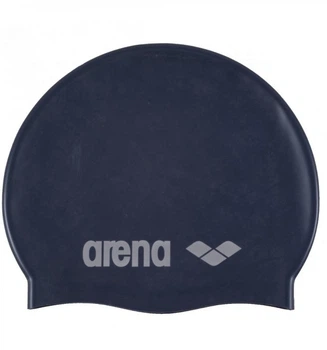 Шапка для плавания Arena CLASSIC SILICONE JR Темно-синий Дит OSFM